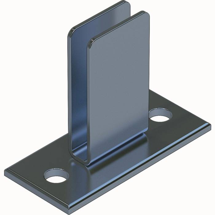 Fußplatte G.0,9kg VA f.V4A Zarges