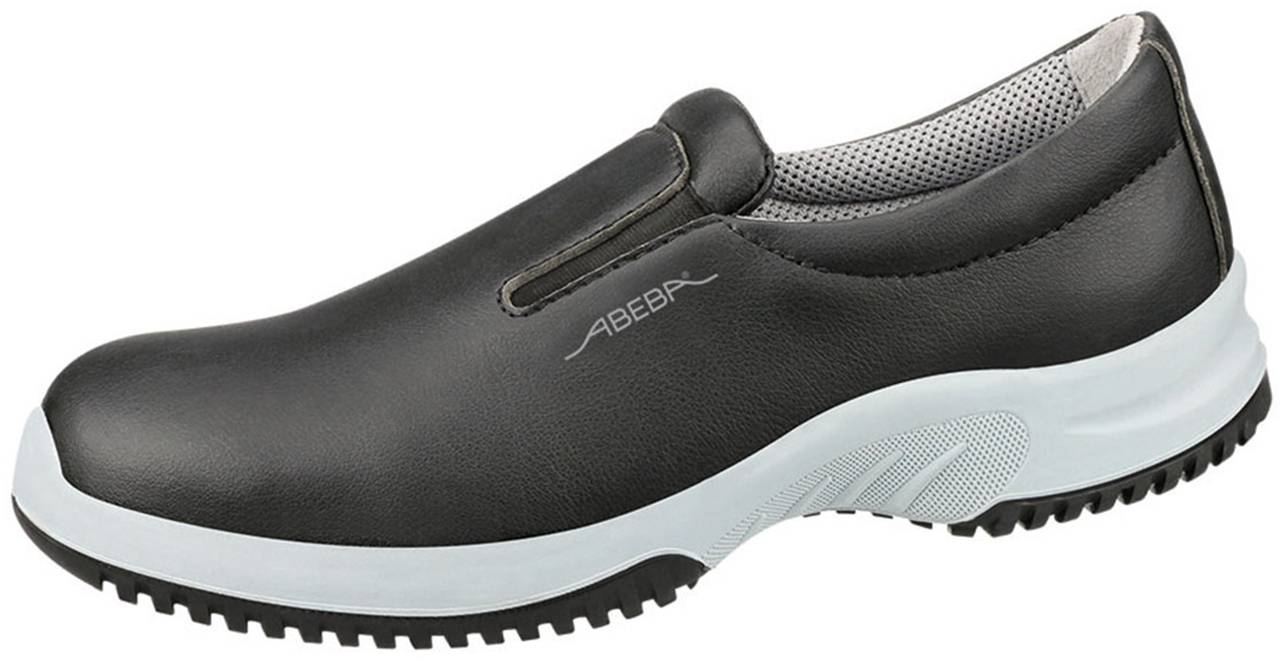 Slipper schwarz - 47, 6741 Berufsschuhe uni6 Damen / Herren, O2
