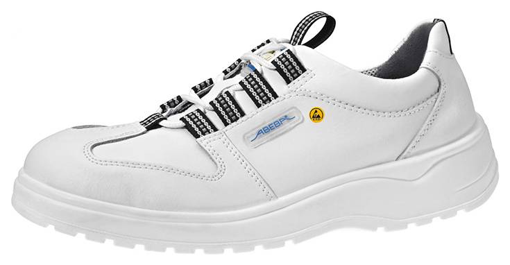 ESD-Sicherheitsschuhe light, Halbschuh weiß, Größe 48