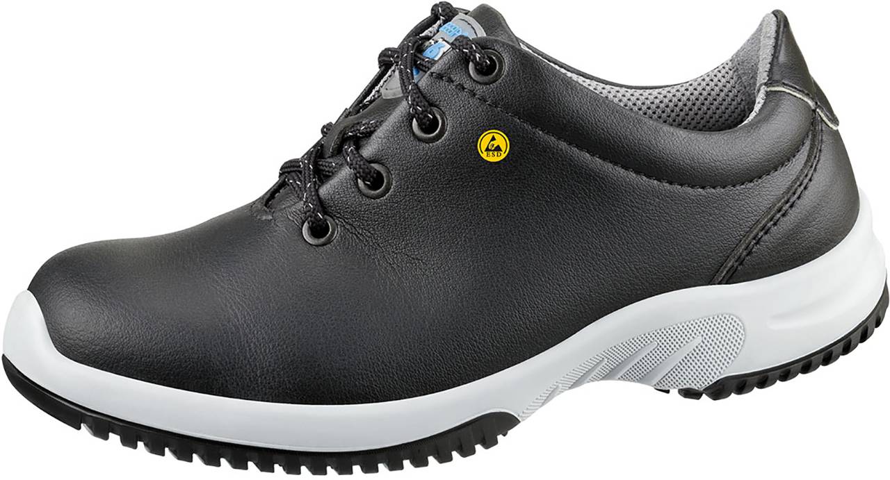Halbschuh schwarz ESD - 46, 31781 ESD-Sicherheitsschuhe uni6 Damen / Herren, S2