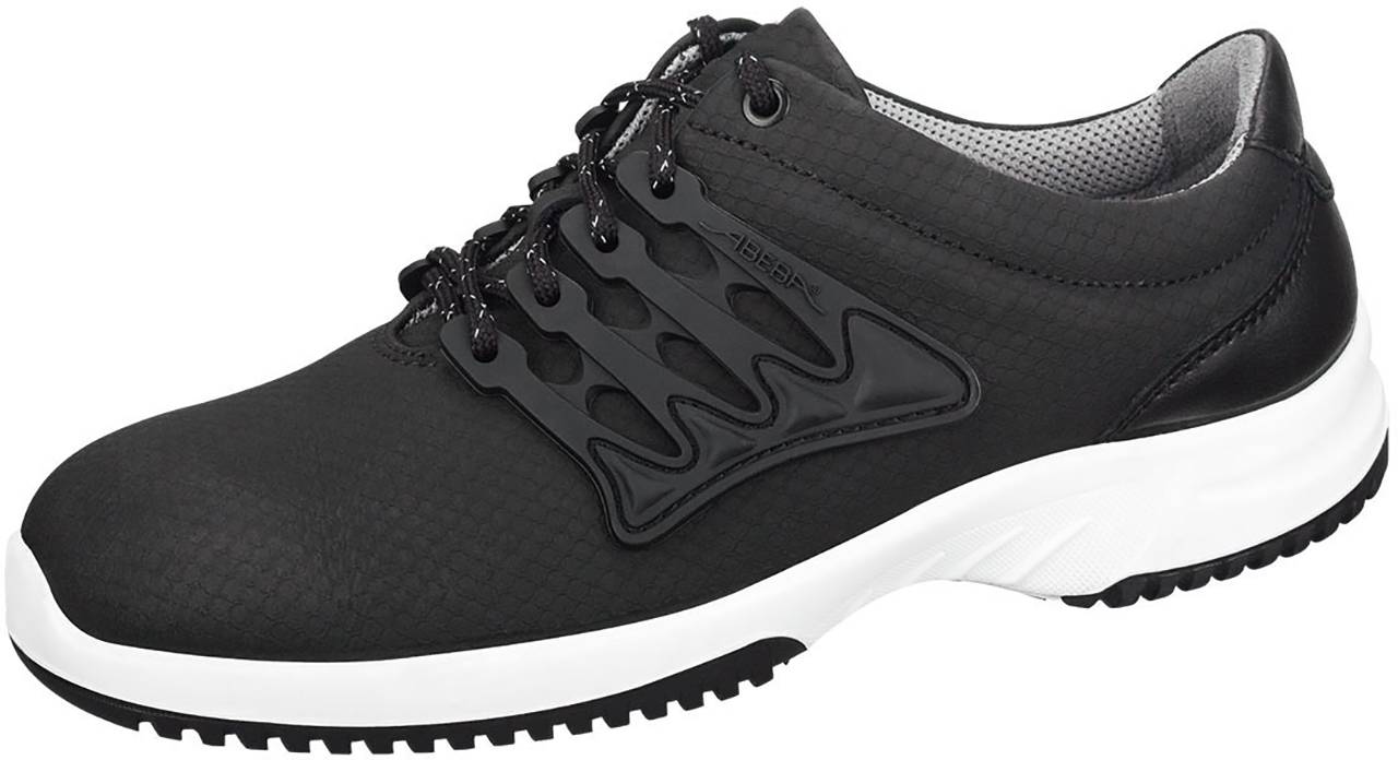 Halbschuh schwarz - 46, 6761 Berufsschuhe uni6 Damen / Herren, O2