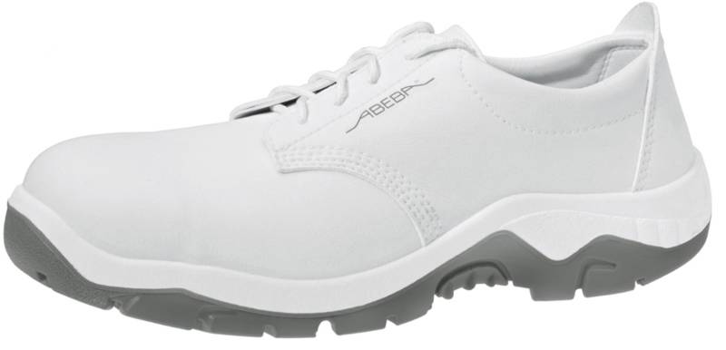 ESD-Sicherheitsschuhe anatom, Halbschuh weiß, Größe 45