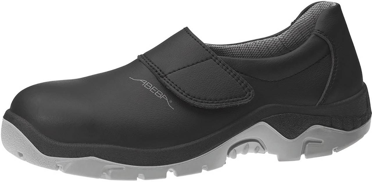 Slipper schwarz - 48, 2135 Sicherheitsschuhe anatom Damen / Herren, S2
