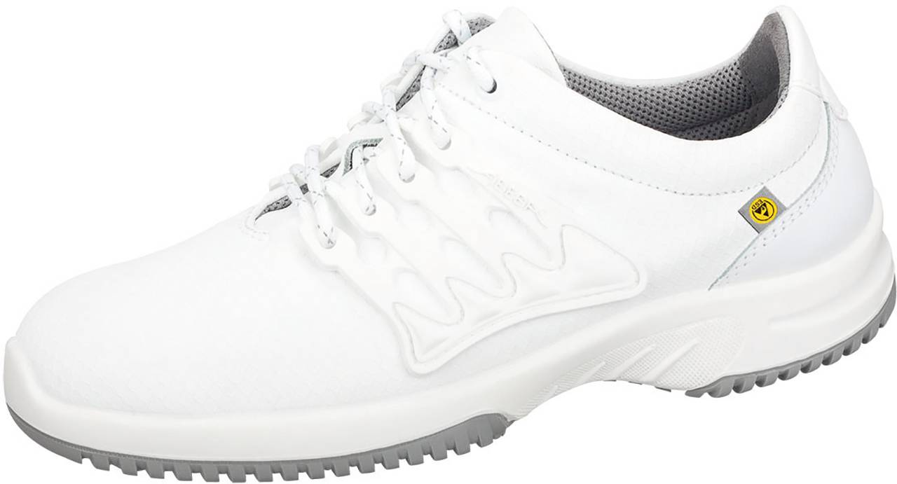 Halbschuh weiß ESD - 48, 31760 ESD-Sicherheitsschuhe uni6 Damen / Herren, S1