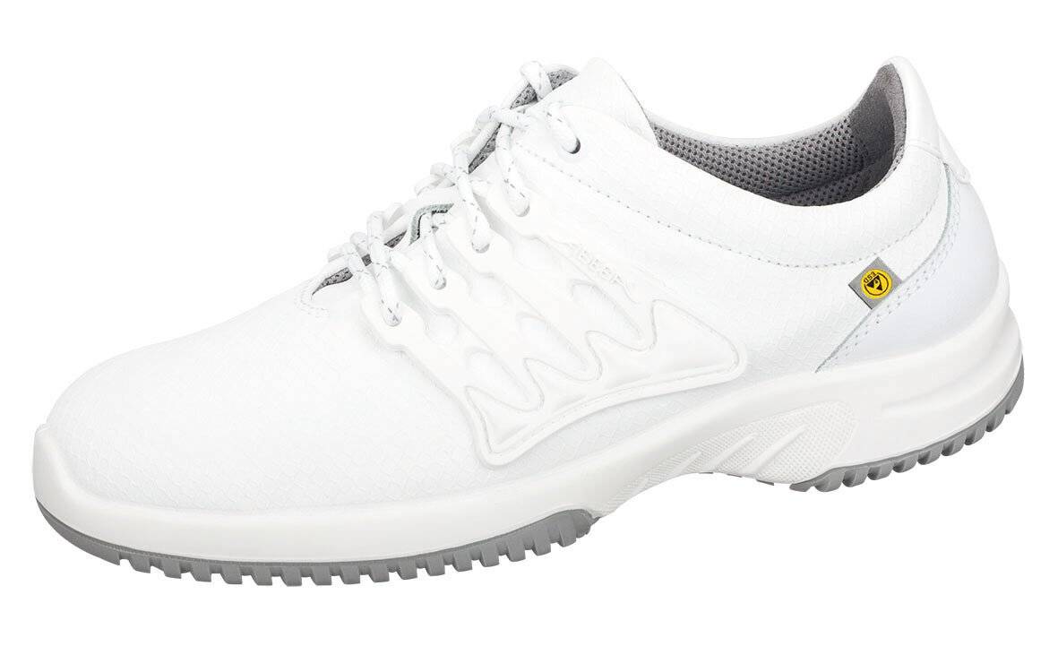 Halbschuh weiß ESD - 42, 31760 ESD-Sicherheitsschuhe uni6 Damen / Herren, S1