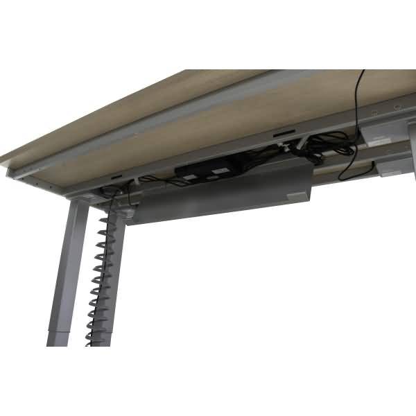 Kabelspirale vertikal flexibel silber