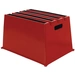 Schwerlasttritt Stufen 1 Plattform-H.307mm Ku.rot Schwerlasttritt Stufen 1 Plattform-H.307mm Ku.rot