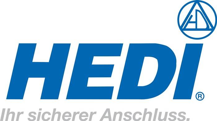 Das Bild zeigt eine Teilansicht eines Logos mit großen blauen Buchstaben. Die Buchstaben scheinen ‚IED' zu lesen, wobei zusätzlicher Text darunter teilweise sichtbar ist.