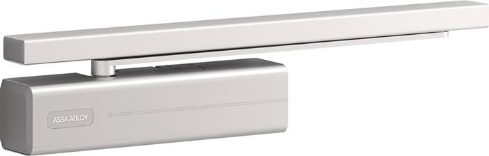 Gleitschienentürschließerset DC 700/ G-E weiß 9016 EN 3-6 Normalausführung