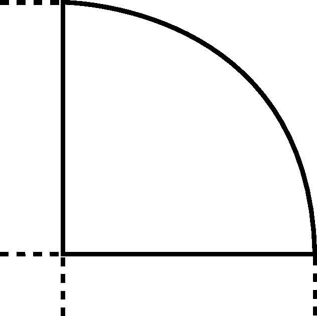 Eckwinkel Belo B800xT800mm Buchedekor 90°