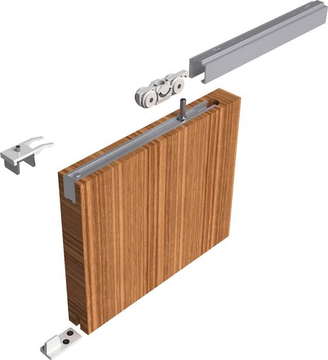 Schiebesyst.73 ME-A 1300mm EV1 elox.HLT ab 35mm Kompletts.500-700mm Wm.HELM