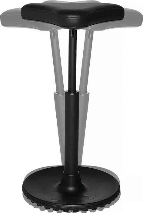 Stehhilfe Kunstleder Sitz-H.570-770mm STA schwarz TOPSTAR