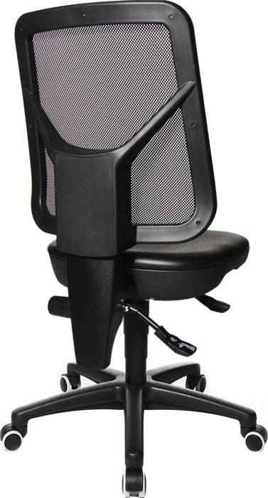 Arbeitsdrehstuhl TEC 80 Rl.Polyurethanschaum schwarz