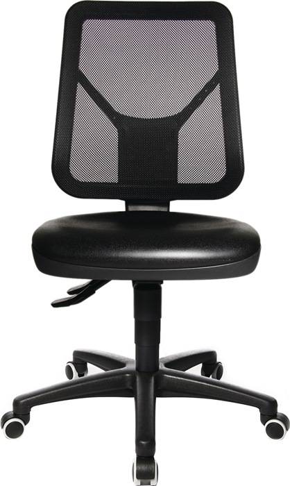 Arbeitsdrehstuhl TEC 80 Rl.Polyurethanschaum schwarz