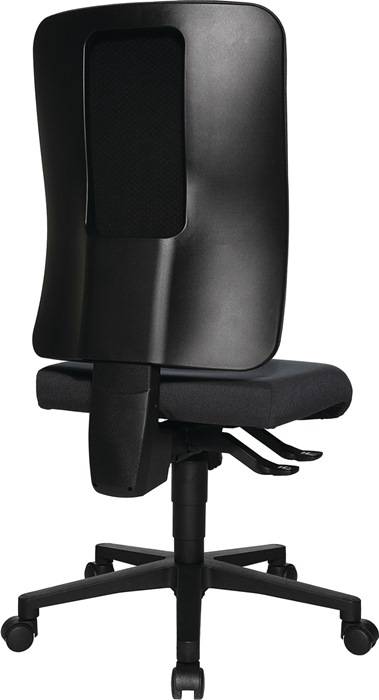 Bürodrehstuhl m.Synchrontechnik anthrazit 450-550mm Trgf.110kg TOPSTAR