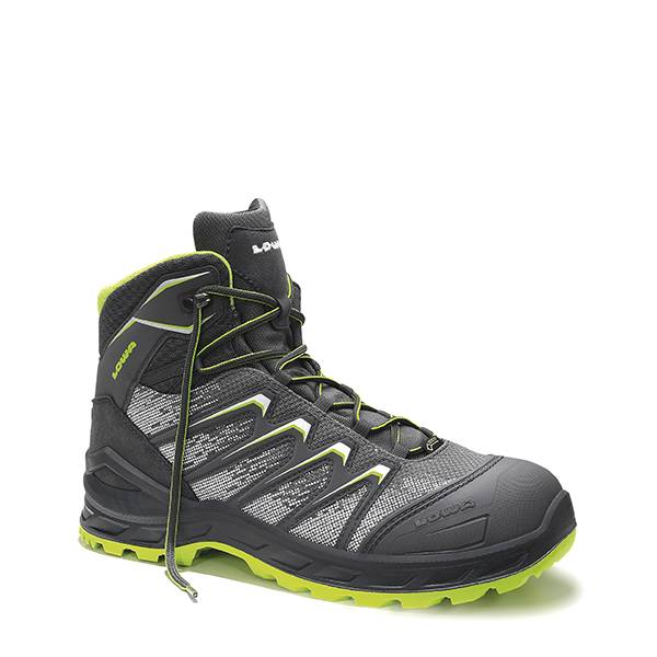 Sicherheitsschnürstiefel LARROX Work GTX grey Mid S3 CI, Gr. 39