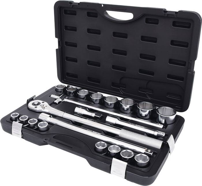 KS Tools 3/4" Steckschlüssel- Satz, 21-tlg 6-kant