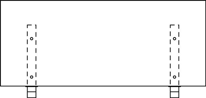 Akustikwand o.Rahmen graumeliert B1195xH500mm