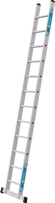 Sprossen-Anlegeleiter Stella L 24Sprossen L.6,98m Arbeits-H.7,7m G.16kg Zarges