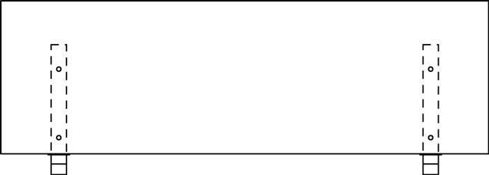 Akustikwand o.Rahmen graumeliert B1595xH500mm