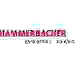 Hammerbacher Schreibtisch VHS12/W/S 120x80cm weiß