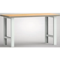 Werkbank B1500xT700xH840mm Buche Multiplex lichtgrau Werkbank B1500xT700xH840mm Buche Multiplex lichtgrau