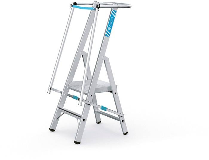 Stufenleiter ZAP Safemaster S 2Stufen L.1,4m Arbeits-H.2,53m G.10,6kg Zarges