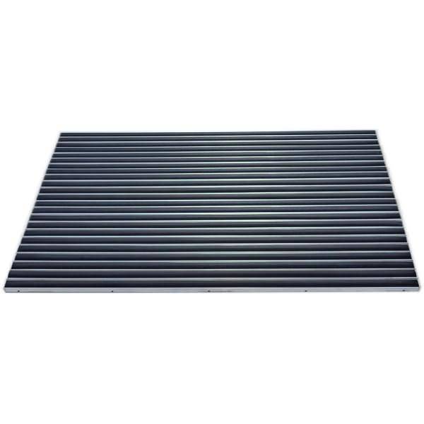 Schmutzfangmatte Eazycare Rub schwarz 118,5x78,5cm aluminium