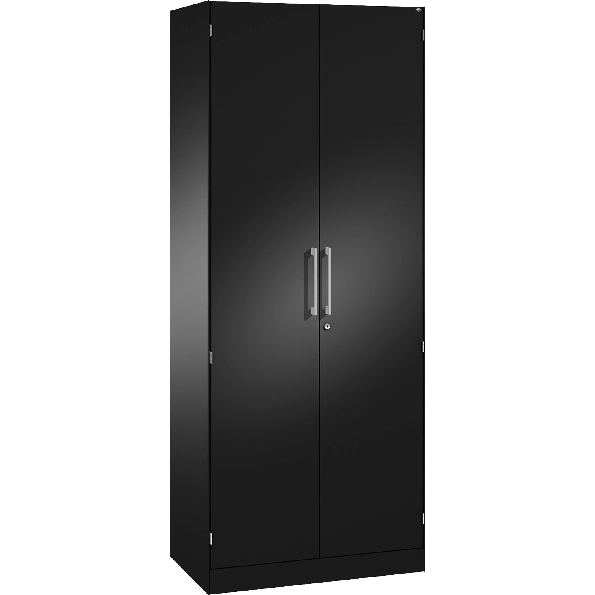 C+P Aktenschrank 141003000S10030 1980x800x435mm sgr/sgr