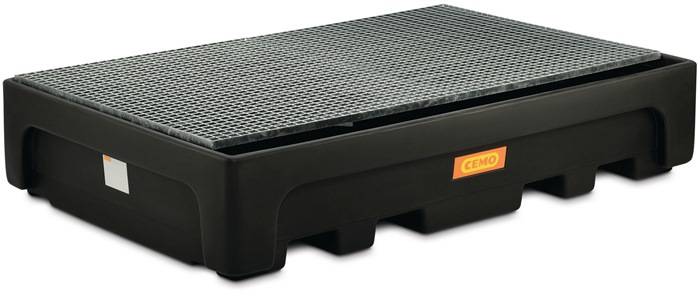 Auffangwanne 1100l L2230xB1460xH460mm PE m.Gitterrost CEMO