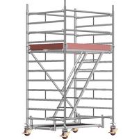 Fahrgerüst Uni Komfort P2 Arbeits-B1500xL1800mm Alu.Gerüsthöhe 3430mm 2 kN/m² Fahrgerüst Uni Komfort P2 Arbeits-B1500xL1800mm Alu.Gerüsthöhe 3430mm 2 kN/m²