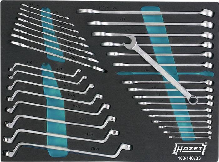 Wkz.wagen 179N-7/220 B785xT518xH1020mm 540kg 7 Schubl.220-tlg.Stahlbl.HAZET