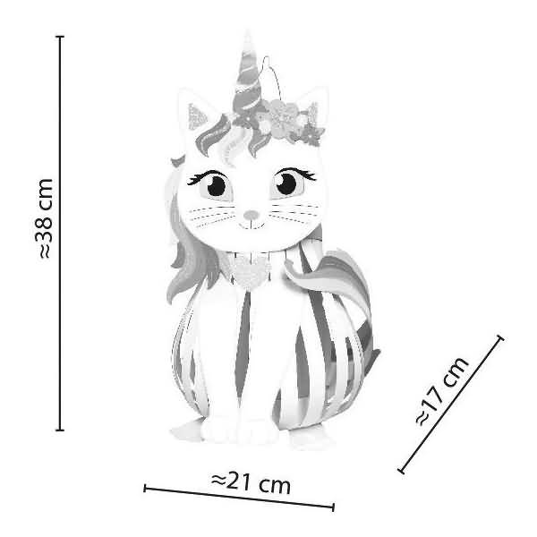 Laternen-Bastelset 14 Kittyhorn