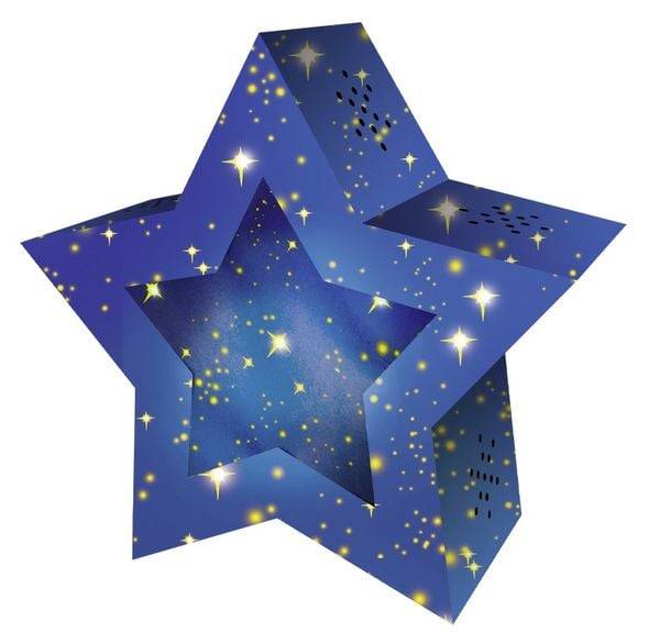URSUS Laternenzeit / Home Decoration Twinkle Star Sternenhimmel, Stern Bastel-Set als Laterne oder Deko-Licht