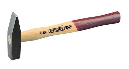 Schlosserhammer DIN1041ಃ秗 Kopf-G.500g m.Eschenstiel u.Ringkeil