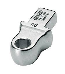 Einsteckbithalter 7812-10 1/4 Zoll SE 9x12 matt Chrom Chrom-Vanadium-Stahl