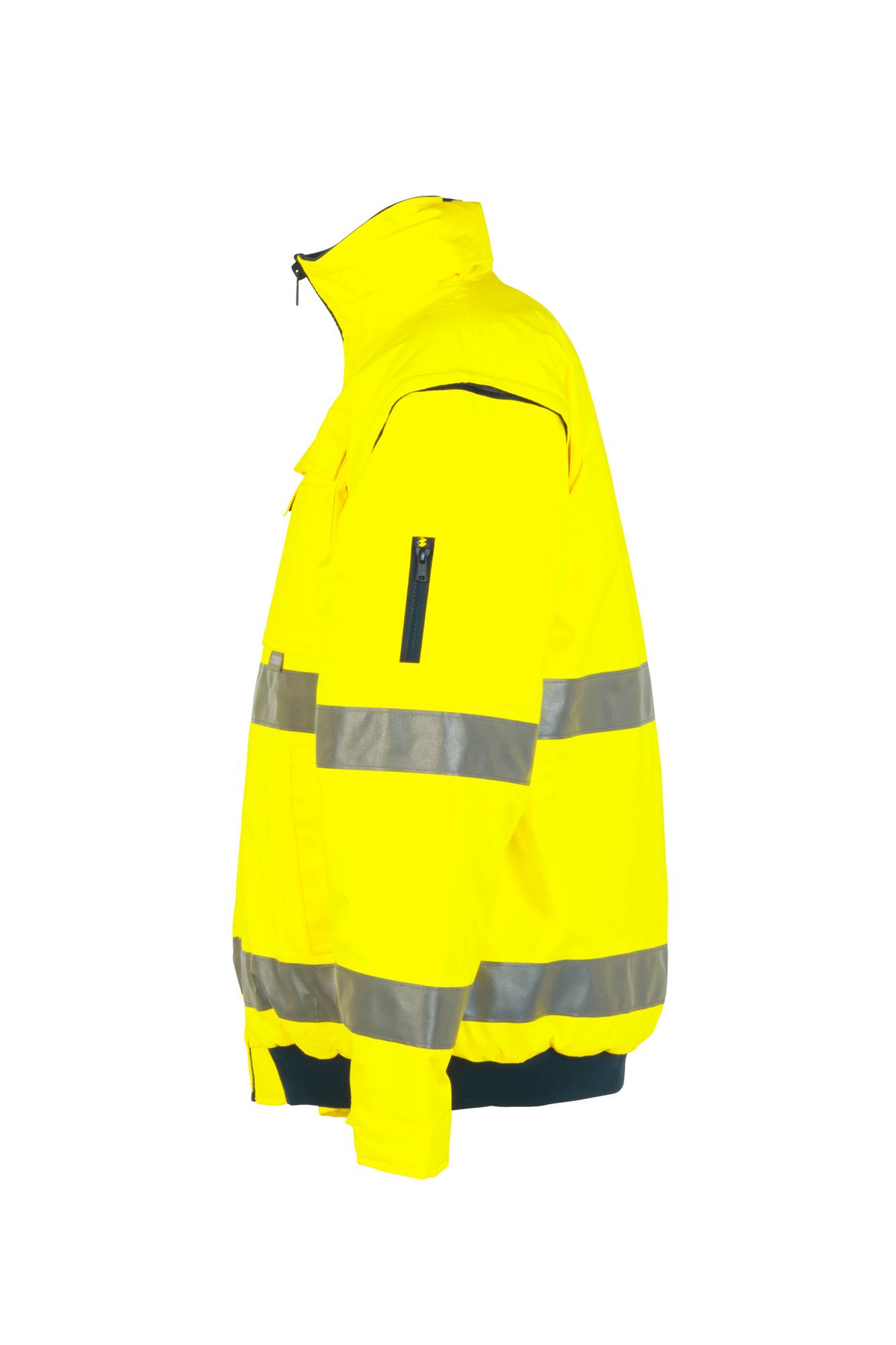 Planam Warnschutz Pilotenjacke uni gelb S 2044044