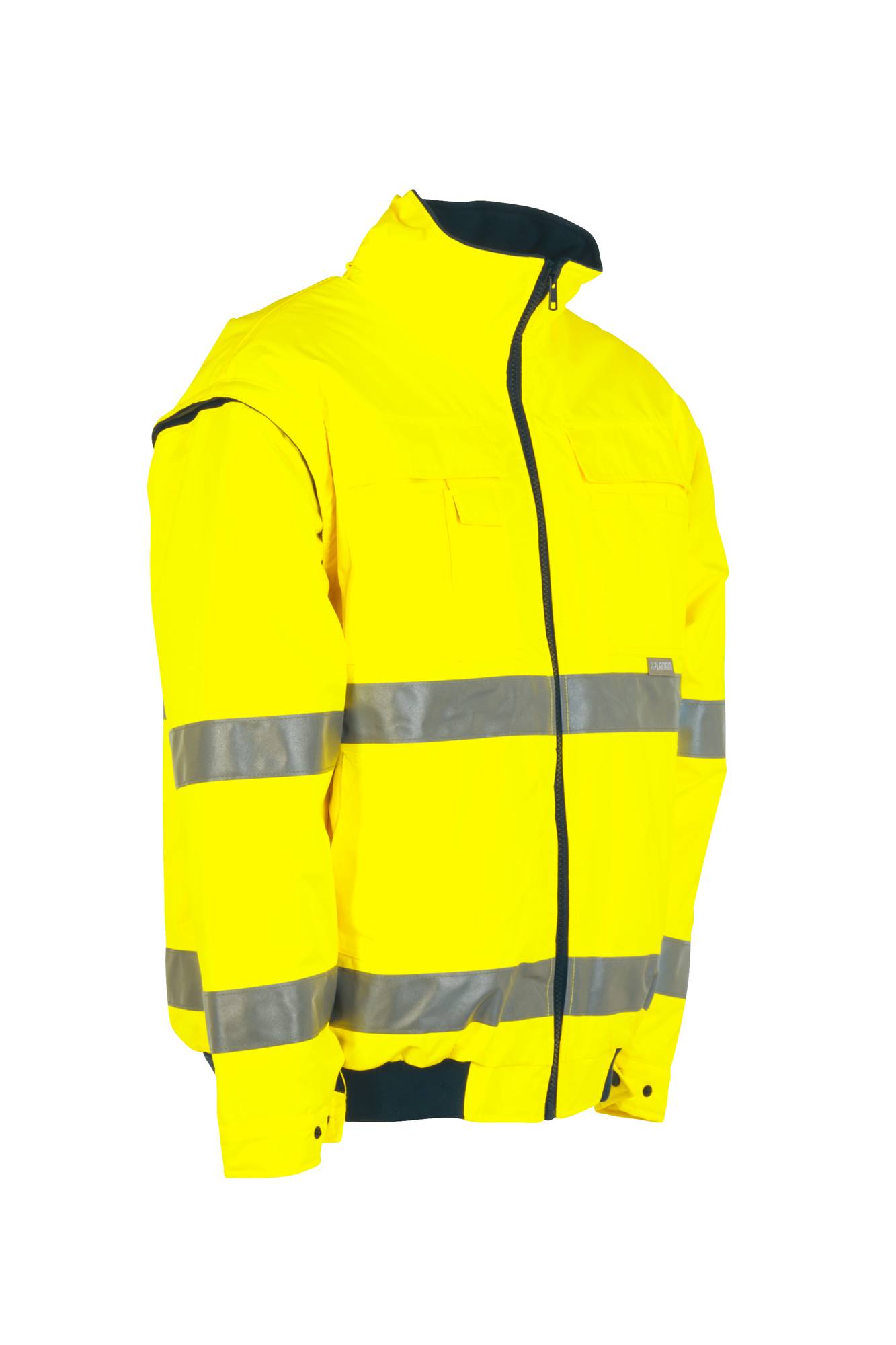 Planam Warnschutz Pilotenjacke uni gelb S 2044044