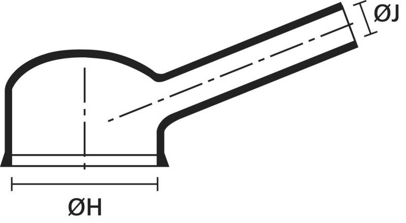 HellermannTyton Formteil Helashrink 1133-1-G-POX-BK