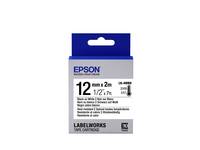 Epson LabelWorks LK-4WBH - Schwarz auf Weiß - Rolle (1,2 cm x 2 m)