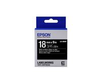 Epson LabelWorks LK-5BWV - Weiß auf Schwarz - Rolle (1,8 cm x 9 m)