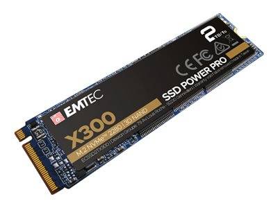 EMTEC Power Pro X300 - 2 TB SSD - intern - M.2 2280 - PCI Express 3.0 x4 (NVMe)
