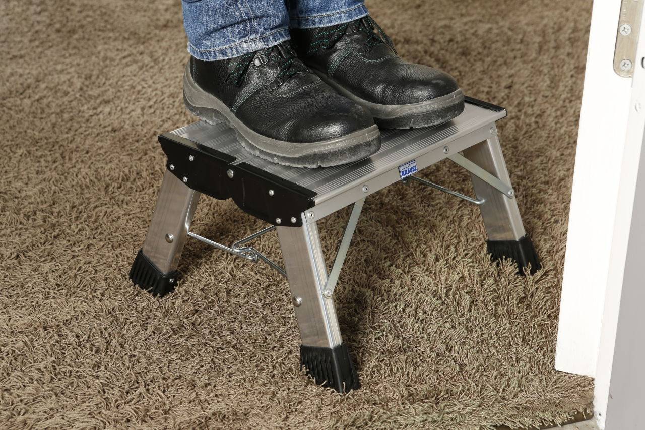 "TREPPY PLUSLINE" KLAPPTRITT ALU 1 STUFE