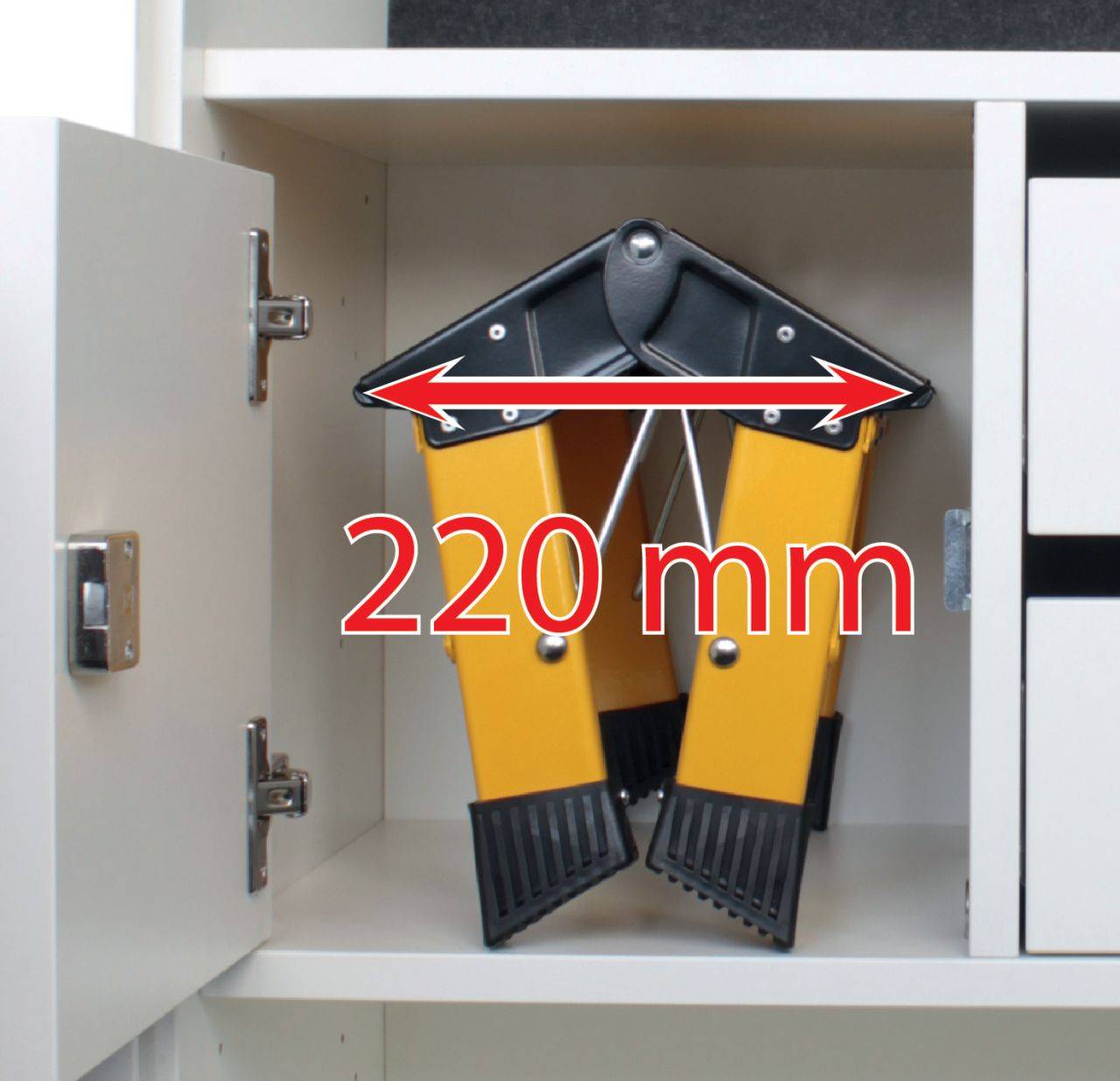 "TREPPY PLUSLINE" KLAPPTRITT ALU 1 STUFE