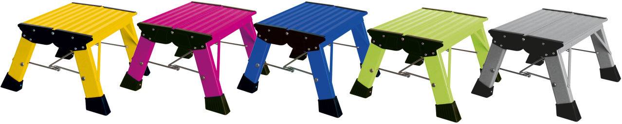 "TREPPY PLUSLINE" KLAPPTRITT ALU 1 STUFE