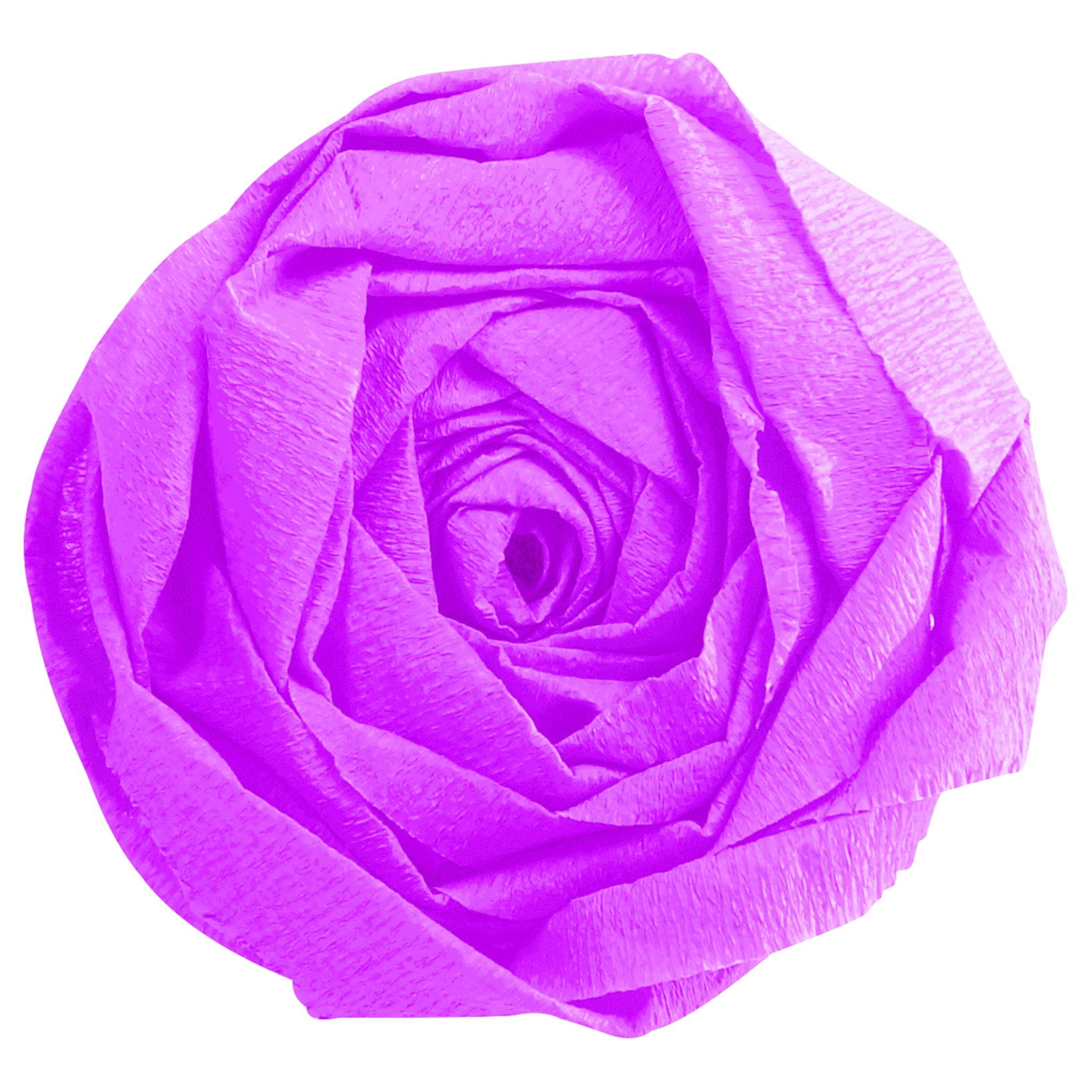 Clairefontaine Krepppapier Pack. 10 Bogen gefaltet 2mx0 ,50m Zyklamenrot 903003C