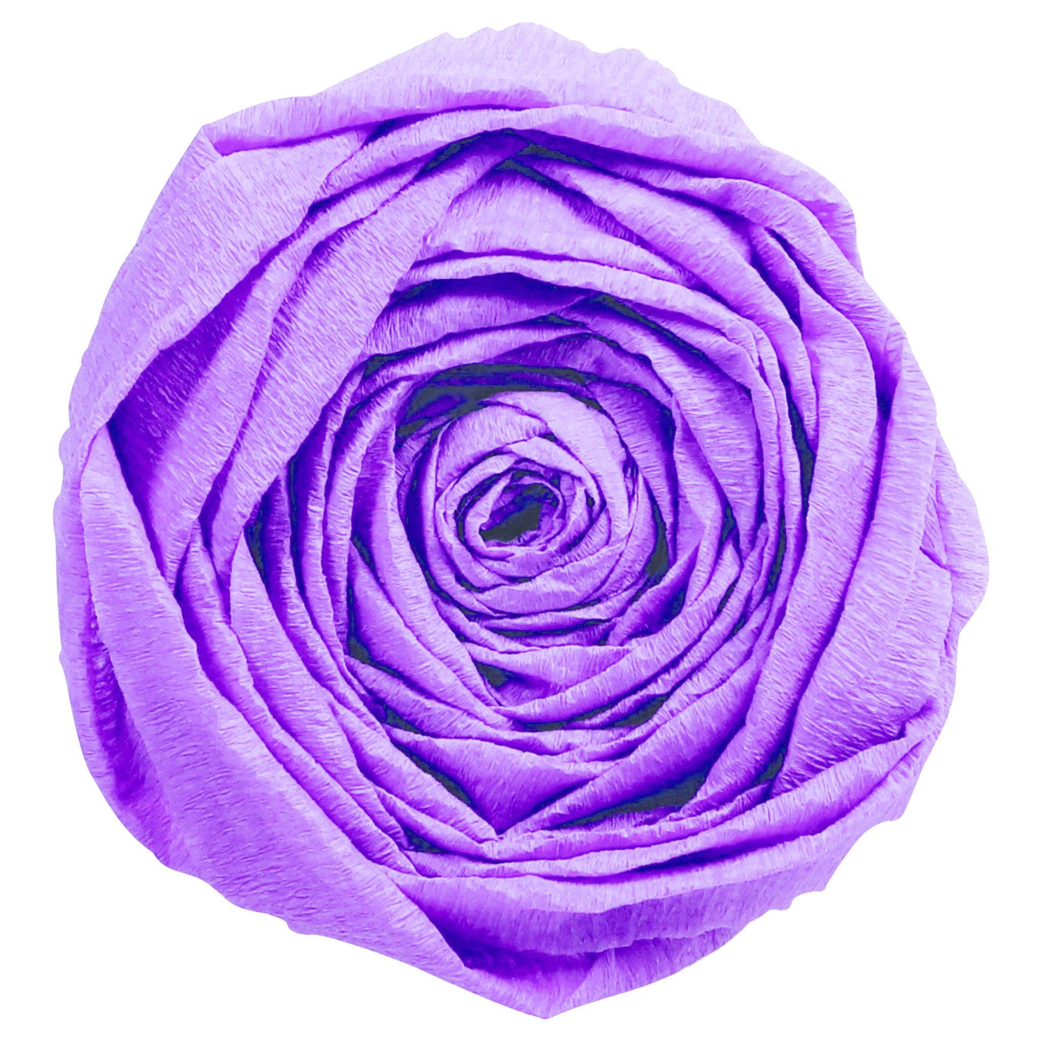 Clairefontaine Krepppapier, Pack. 10 Bogen gefaltet 2mx0,50m Malve 901010C