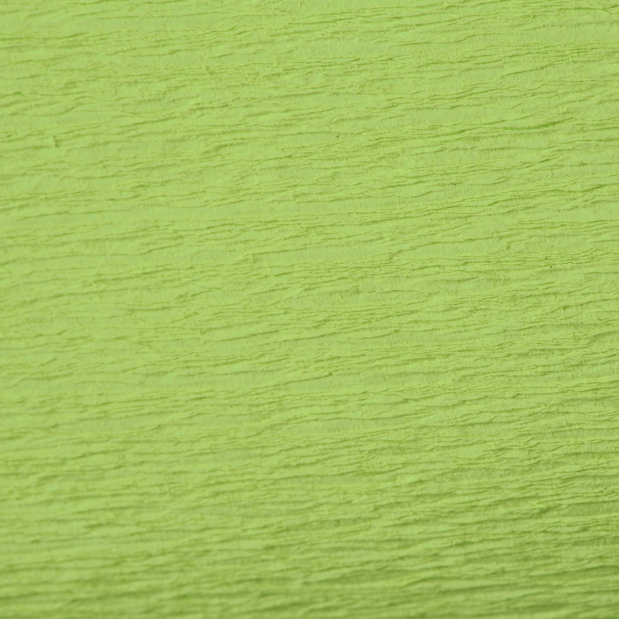 Clairefontaine Krepppapier Pack. 10 Bogen gefaltet 2mx0,50m Apfelgrün 903019C