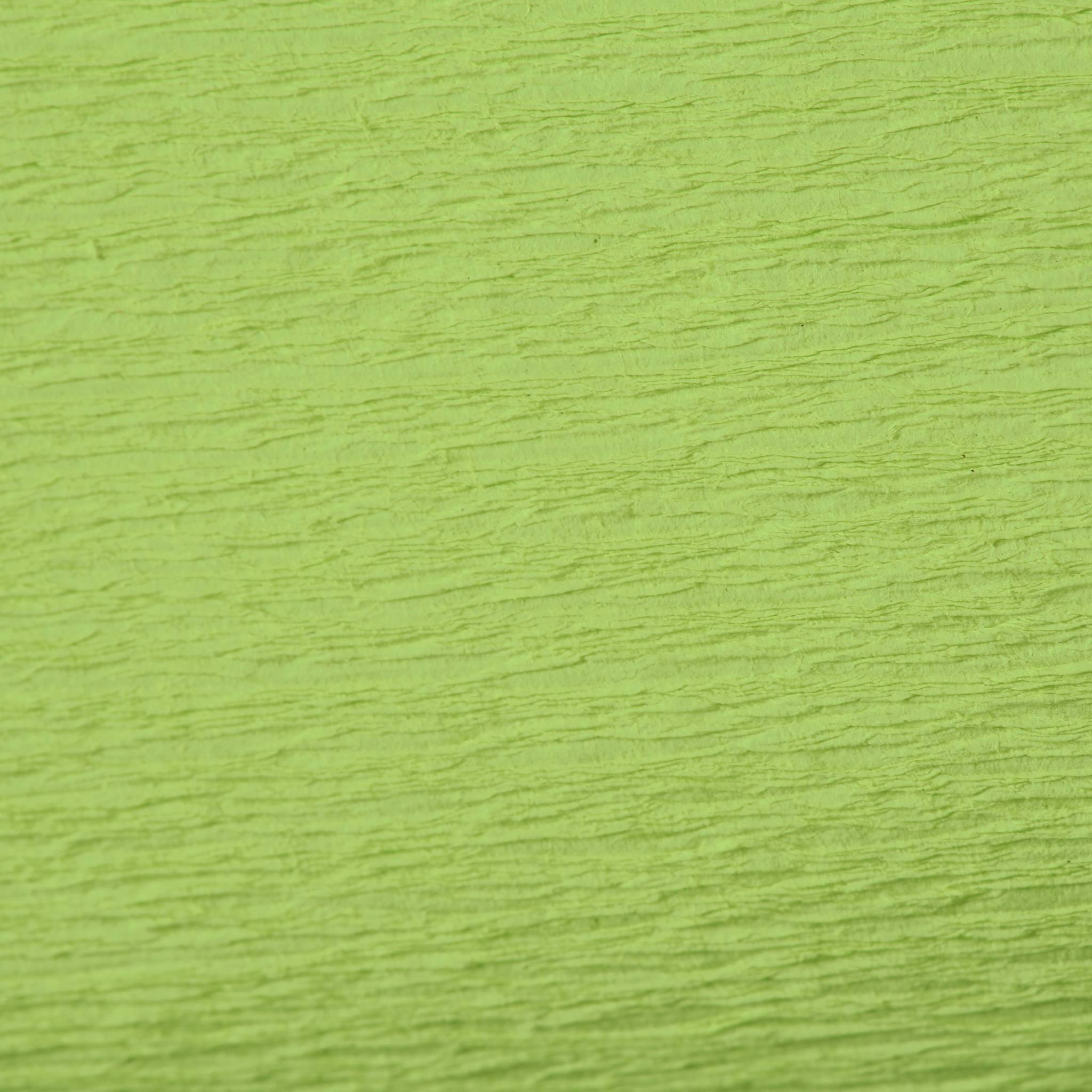 Clairefontaine Krepppapier Pack. 10 Bogen gefaltet 2mx0,50m Apfelgrün 903019C