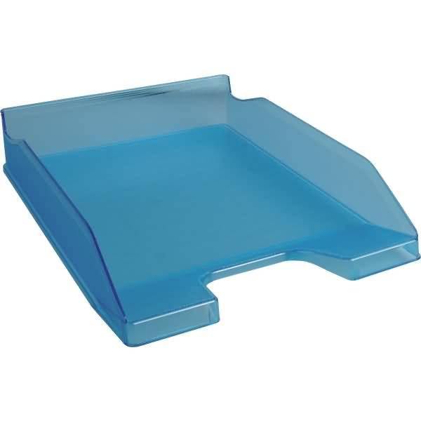 Briefablage A4 Combo türkis transparent